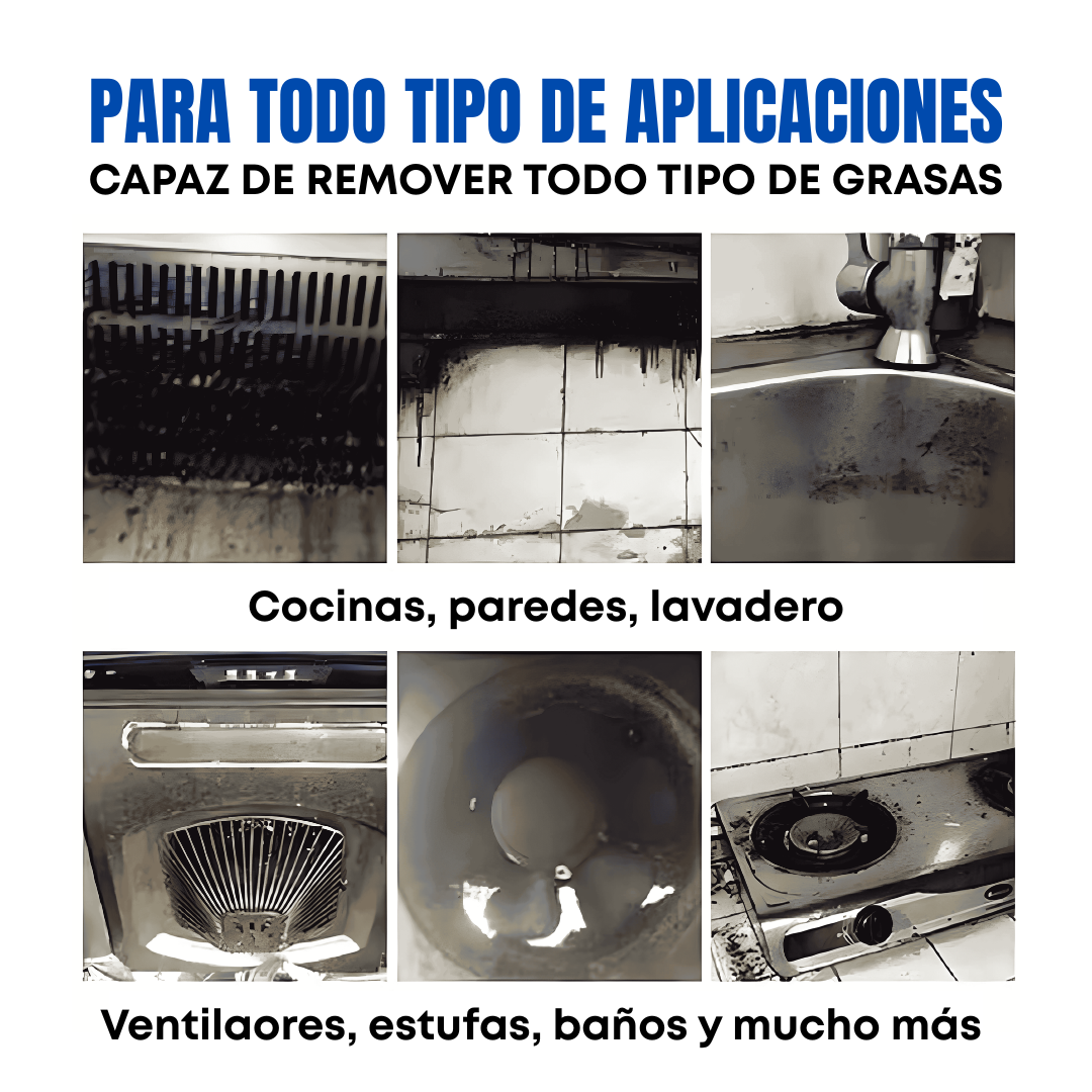 Limpiador Saca Grasa en Polvo - Mof Chef
