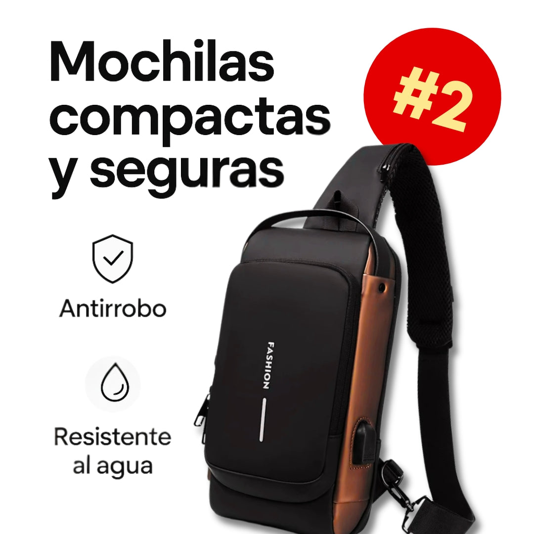 Mochila Antirrobos + Reloj Geneva GRATIS